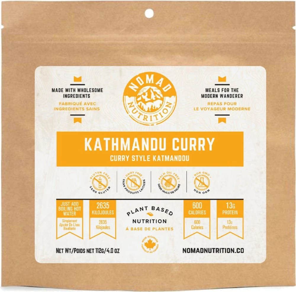 Nomad Nutrition Kathmandu Curry - 1 Serving - None 3 Nomad Nutrition Kathmandu Curry - 1 Serving - None