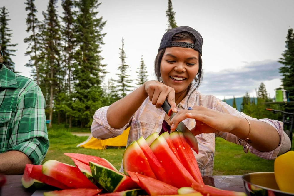 GSI Outdoors Santoku Knife Set - Black 13 GSI Outdoors Santoku Knife Set - Black - Image 11