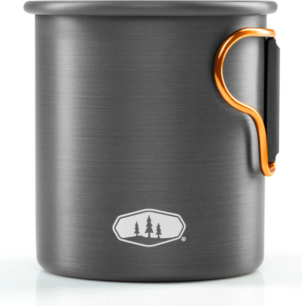GSI Outdoors Halulite Aluminum Cup - 14 fl. oz. - Black 5 GSI Outdoors Halulite Aluminum Cup - 14 fl. oz. - Black - Image 3