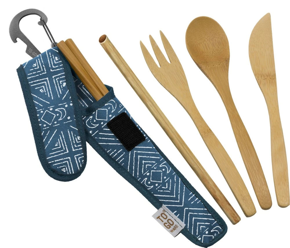To-Go Ware Premium Bamboo Utensil Set 3 To-Go Ware Premium Bamboo Utensil Set