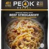 PEAK REFUEL Beef Stroganoff - 2 Servings -Cheap Hike Harbor Store 7a393a98 f45b 43d0 95af a8b253a0118b