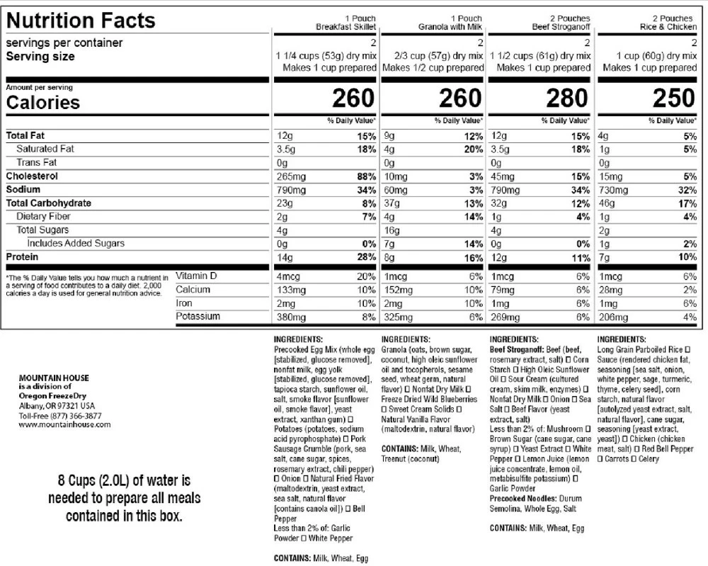 Mountain House Weekender Adventure Kit 5 Mountain House Weekender Adventure Kit - Image 3