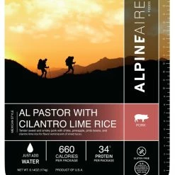 AlpineAire Foods Al Pastor with Cilantro Lime Rice - 1 Serving - None