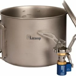 OliCamp Ion Stove with Titanium Space Saver Pot - None
