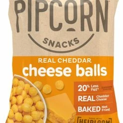 Pipcorn Cheese Balls - Cheddar