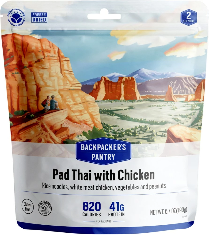 Backpacker's Pantry Pad Thai with Chicken - 2 Servings 3 Backpacker's Pantry Pad Thai with Chicken - 2 Servings