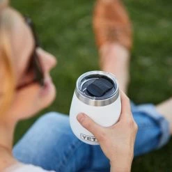YETI Rambler Wine Tumbler with MagSlider Lid - 10 fl. oz. - White -Cheap Hike Harbor Store 8676a1f5 711a 4b55 adff 1a0cf43d21af