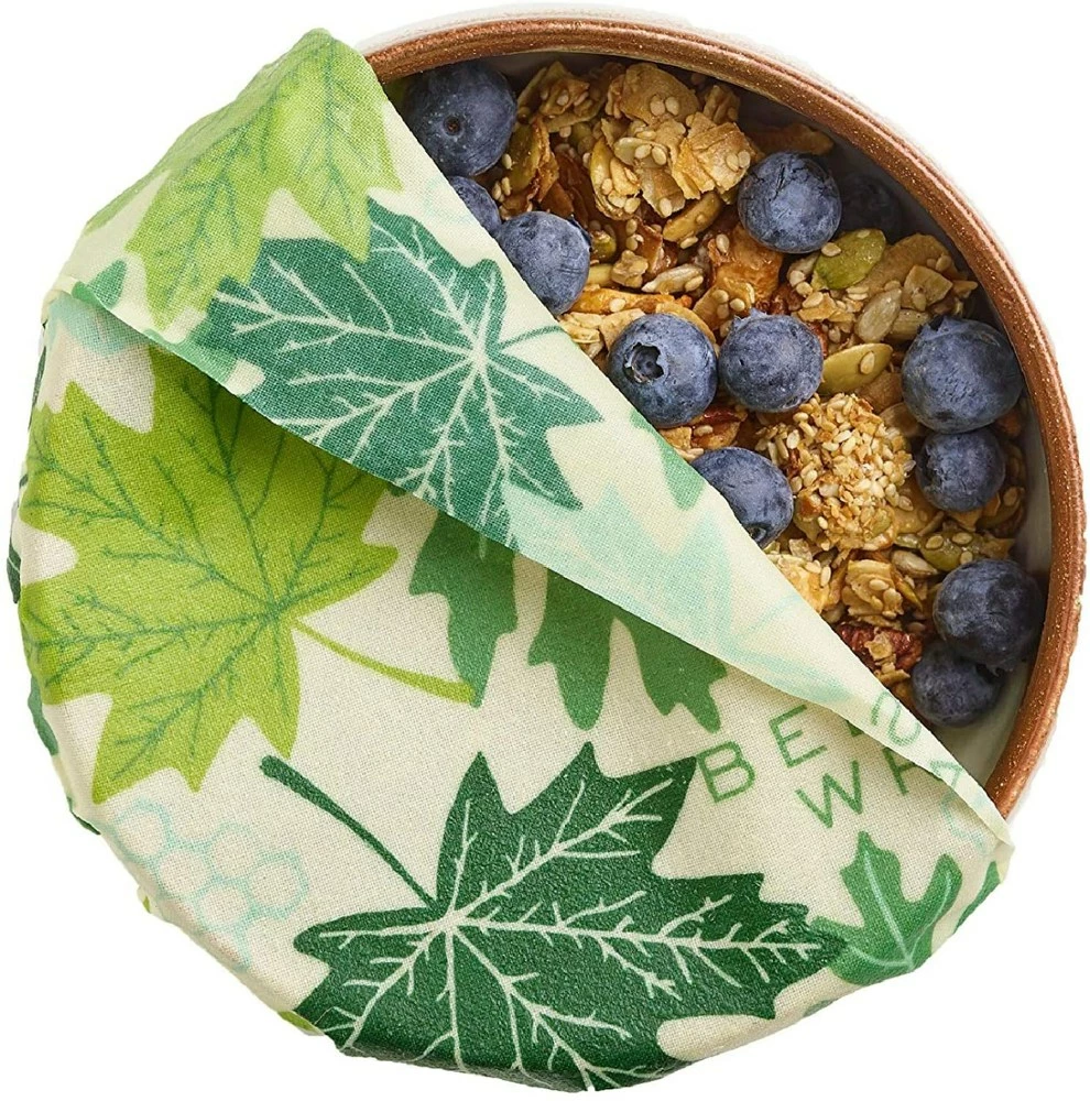 Bee's Wrap Forest Floor Print Wraps - Set of 5 5 Bee's Wrap Forest Floor Print Wraps - Set of 5 - Image 4