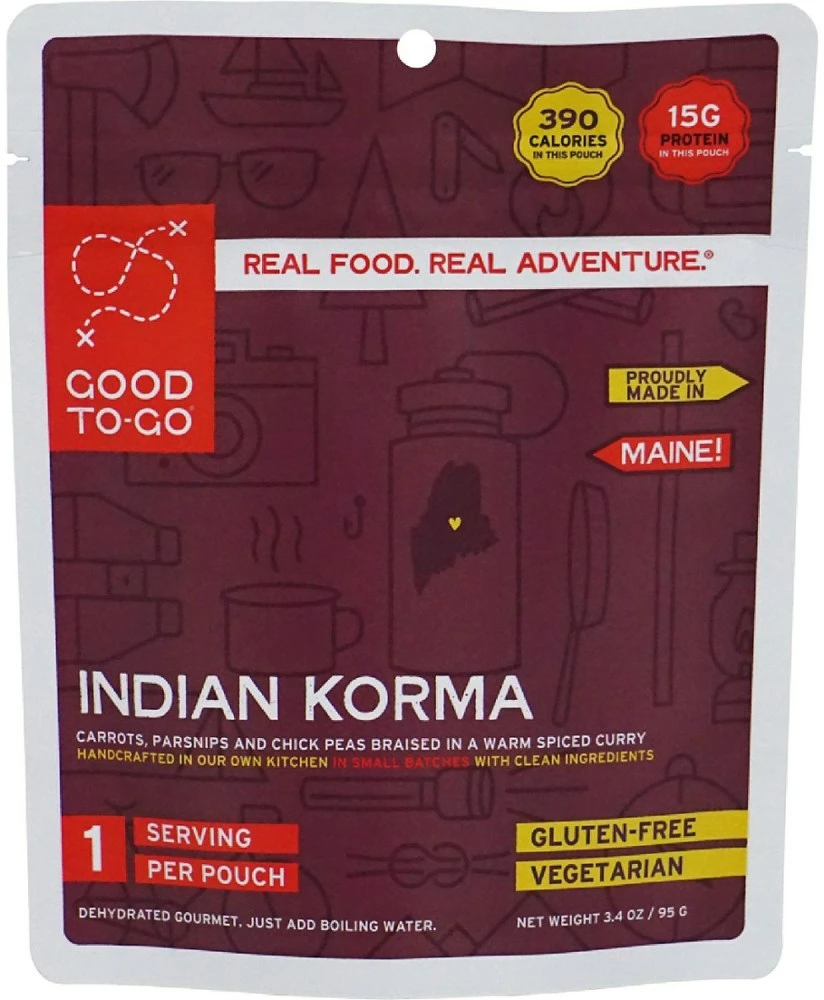 GOOD TO-GO Indian Vegetable Korma - Single Serving - None 3 GOOD TO-GO Indian Vegetable Korma - Single Serving - None
