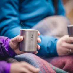 Snow Peak Ti-Double H200 Stacking Mug - None -Cheap Hike Harbor Store 8c54b4a2 9061 4f56 933d 8c6a9f737945