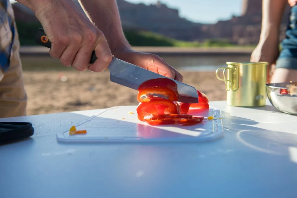 GSI Outdoors Santoku Knife Set - Black 11 GSI Outdoors Santoku Knife Set - Black - Image 9