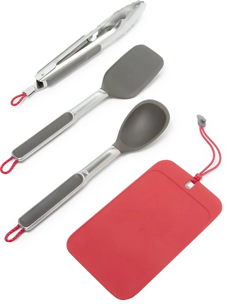 OXO Camp Cook Utensil Set with Tool Rest 4 OXO Camp Cook Utensil Set with Tool Rest - Image 2