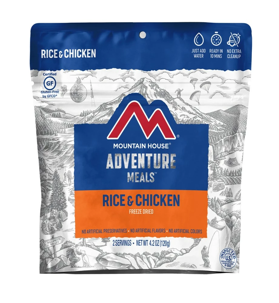 Mountain House Rice & Chicken - 2 Servings 3 Mountain House Rice & Chicken - 2 Servings