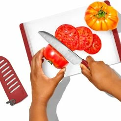 OXO Outdoor Santoku Knife with Locking Sheath -Cheap Hike Harbor Store 950dc26c 1fdd 4969 8492 4a56a86e66aa