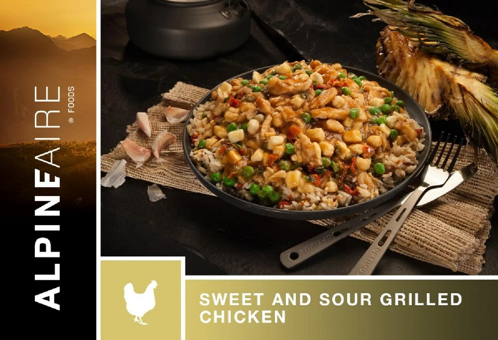 AlpineAire Foods Sweet & Sour Grilled Chicken - 1 Serving - None 4 AlpineAire Foods Sweet & Sour Grilled Chicken - 1 Serving - None - Image 2