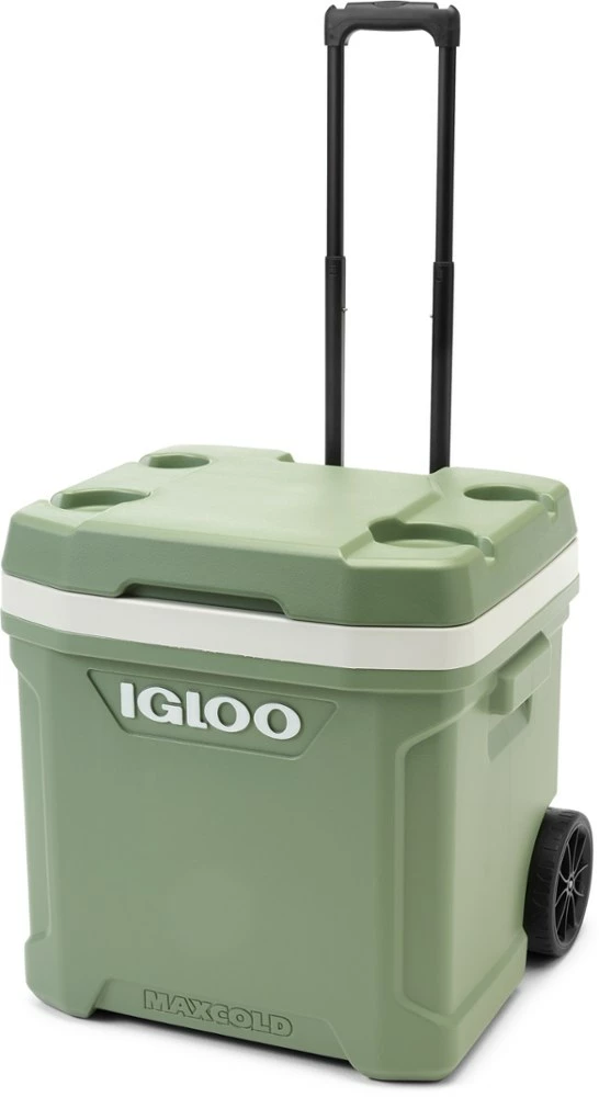 Igloo ECOCOOL Roller Cooler - 60 qts. - Sage Green 8 Igloo ECOCOOL Roller Cooler - 60 qts. - Sage Green - Image 6