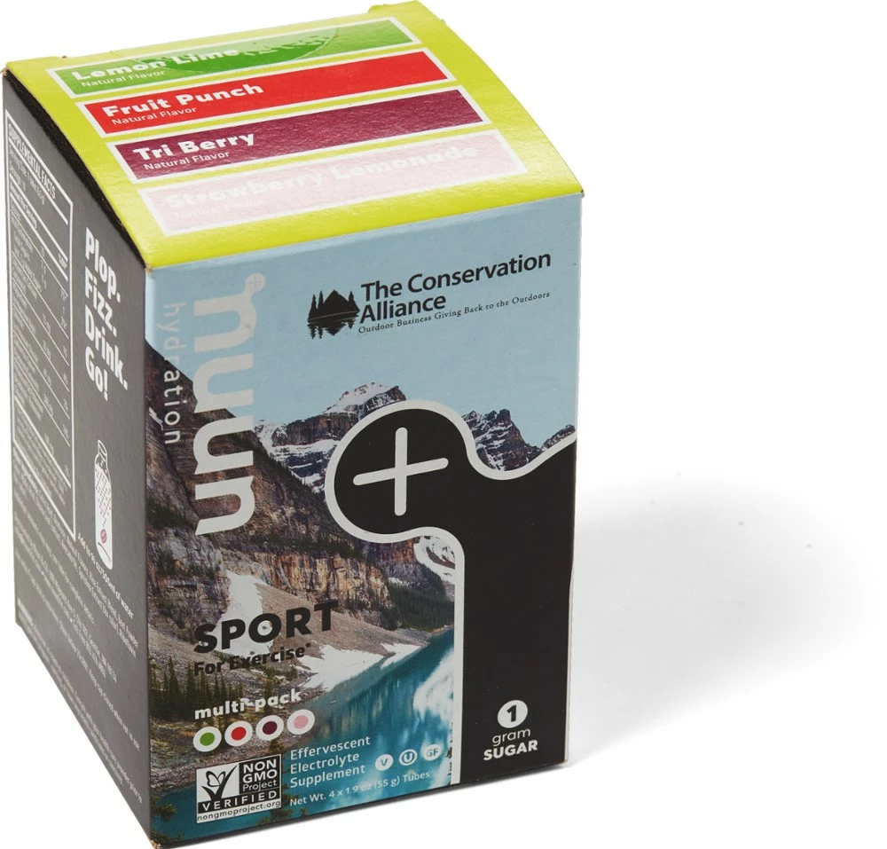 NUUN Sport Conservation Alliance Hydration Tablets - Package of 4 - Assorted 7 NUUN Sport Conservation Alliance Hydration Tablets - Package of 4 - Assorted - Image 5