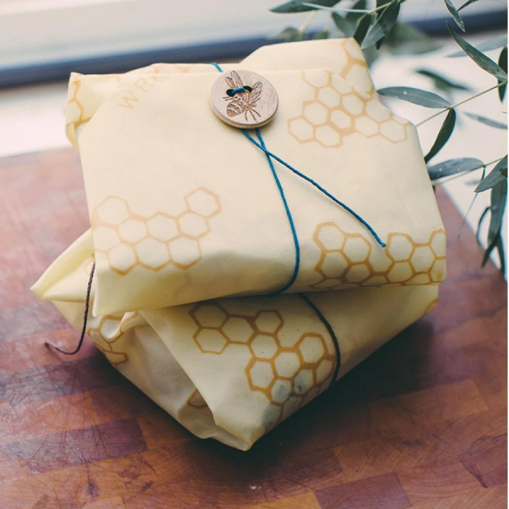 Bee's Wrap Sandwich Wrap - Honeycomb Print - None 4 Bee's Wrap Sandwich Wrap - Honeycomb Print - None - Image 2