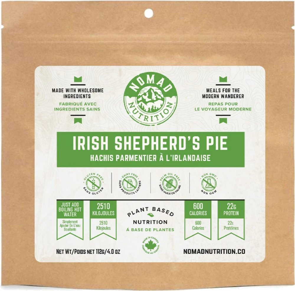 Nomad Nutrition Irish Shepherd's Pie - 1 Serving - None 3 Nomad Nutrition Irish Shepherd's Pie - 1 Serving - None