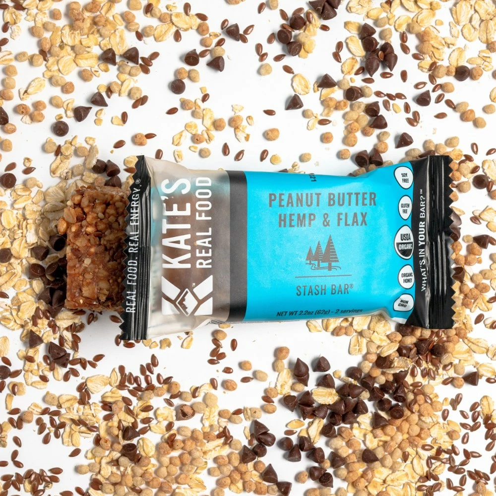 Kate's Real Food Peanut Butter Hemp & Flax Bar 5 Kate's Real Food Peanut Butter Hemp & Flax Bar - Image 3