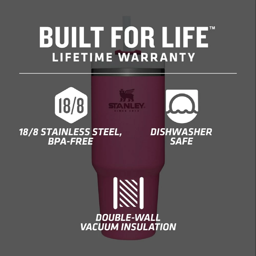 Stanley Adventure Vacuum Quencher Travel Tumbler - 30 fl. oz. 5 Stanley Adventure Vacuum Quencher Travel Tumbler - 30 fl. oz. - Image 4