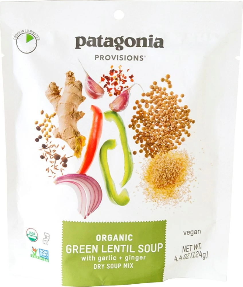 Patagonia Provisions Organic Green Lentil Soup - 2 Servings - None 3 Patagonia Provisions Organic Green Lentil Soup - 2 Servings - None