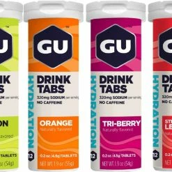 GU Hydration Drink Tabs Mixed Box - Package of 4