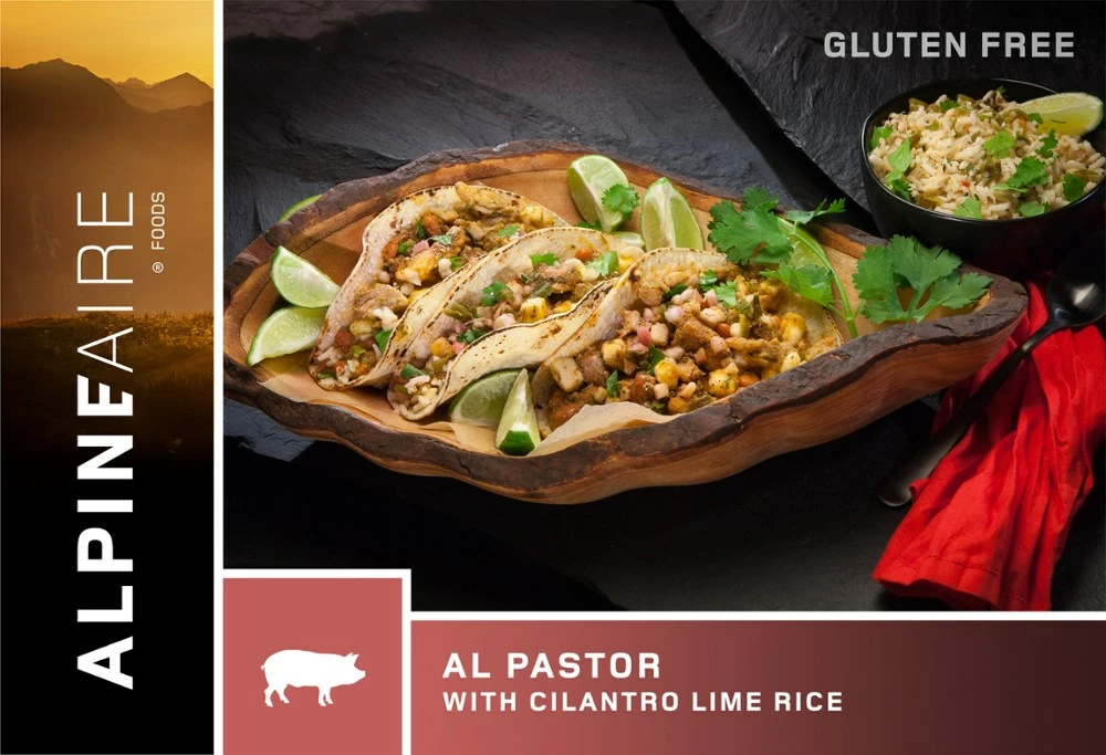 AlpineAire Foods Al Pastor with Cilantro Lime Rice - 1 Serving - None 4 AlpineAire Foods Al Pastor with Cilantro Lime Rice - 1 Serving - None - Image 2