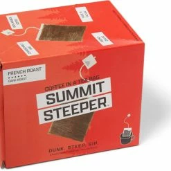 Kuju Coffee Summit Steeper Coffee Pouches - Package of 6 - French Roast