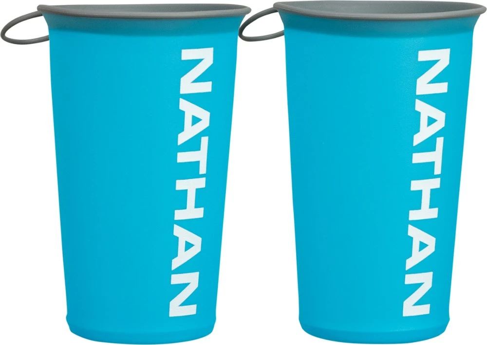 Nathan Race Day Cups - Package of 2 - Blue Me Away/White 3 Nathan Race Day Cups - Package of 2 - Blue Me Away/White