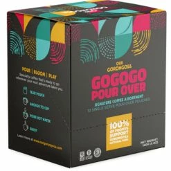 Our Gorongosa Gogogo Pour Over Coffee - Package of 10 - Assorted