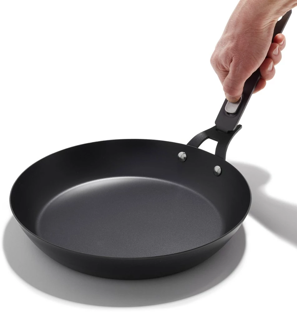 OXO Outdoor Carbon Steel Fry Pan with Removable Handle - 10" 7 OXO Outdoor Carbon Steel Fry Pan with Removable Handle - 10" - Image 5