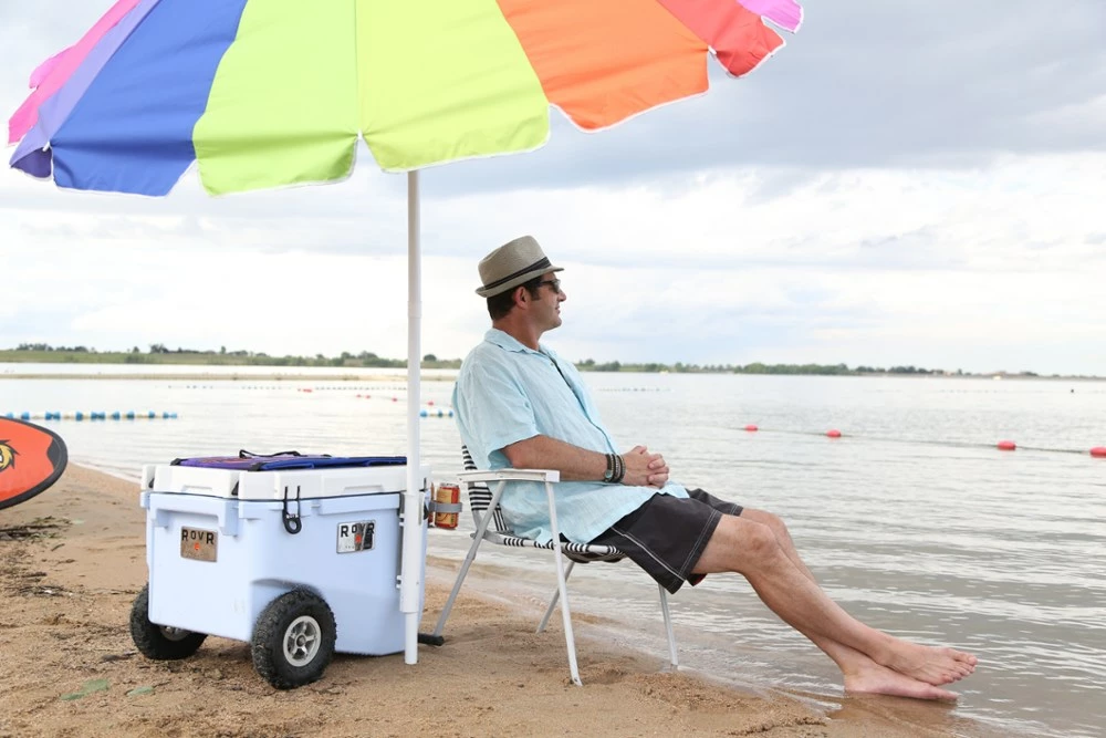 RovR Products HoldR Umbrella Support - Gray 5 RovR Products HoldR Umbrella Support - Gray - Image 3