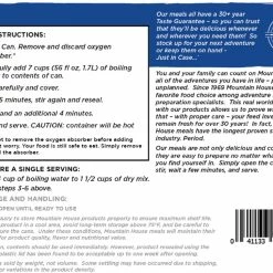 Mountain House Classic Spaghetti with Meat Sauce - #10 Can (7 Servings) - None 7 Mountain House Classic Spaghetti with Meat Sauce - #10 Can (7 Servings) - None -Cheap Hike Harbor Store cf651197 9d68 4ecd a16a 240a25e3466a