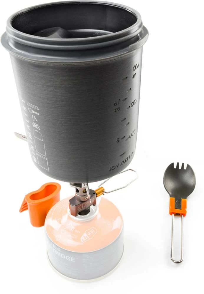 GSI Outdoors Halulite Minimalist II System Cookset 3 GSI Outdoors Halulite Minimalist II System Cookset