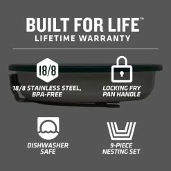 Stanley Adventure Series Prep+Eat 9-Piece Frying Pan Set 21 Stanley Adventure Series Prep+Eat 9-Piece Frying Pan Set -Cheap Hike Harbor Store d8e1989c 775c 4063 a4a3 104197855718