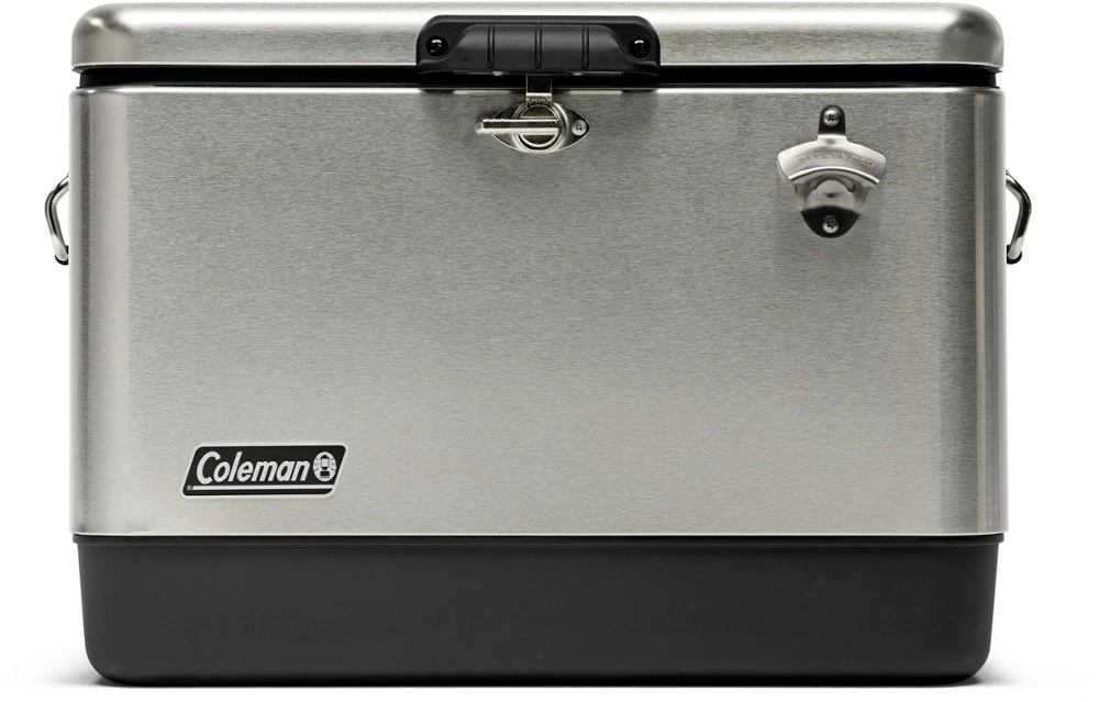 Coleman Reunion 54-Quart Steel Belted Cooler 4 Coleman Reunion 54-Quart Steel Belted Cooler - Image 2