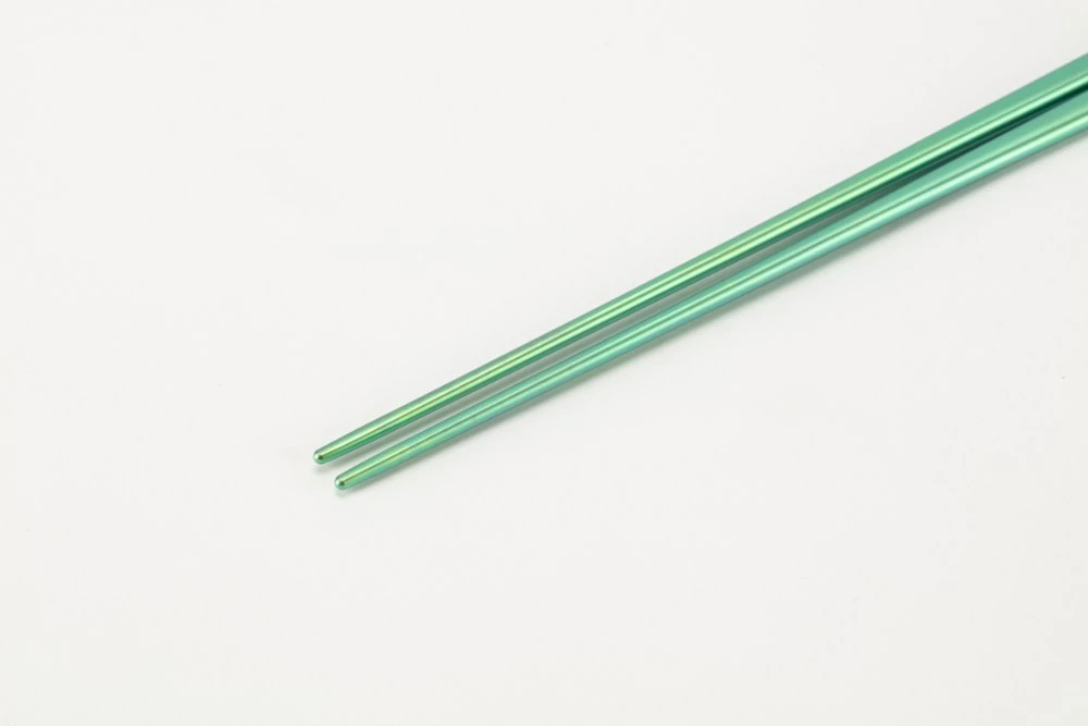 Snow Peak Titanium Chopsticks - Green 6 Snow Peak Titanium Chopsticks - Green - Image 4
