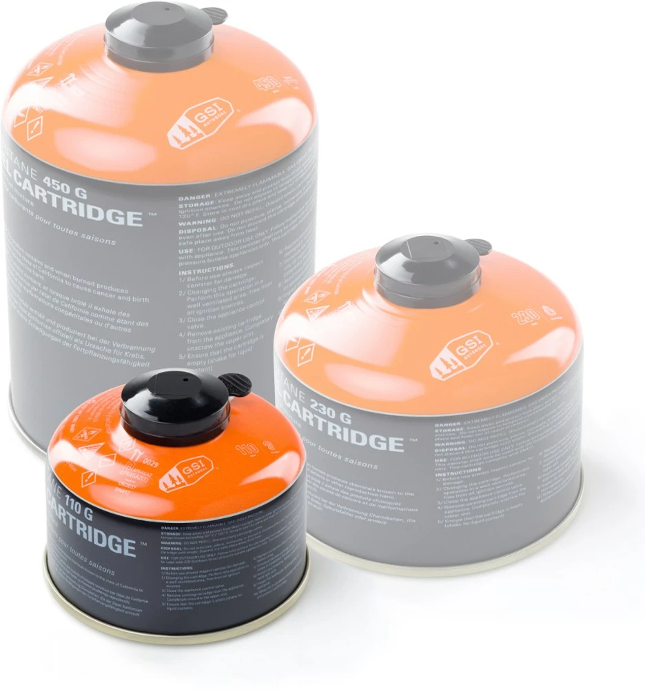 GSI Outdoors Isobutane Fuel Canister - 110 g - None 5 GSI Outdoors Isobutane Fuel Canister - 110 g - None - Image 3