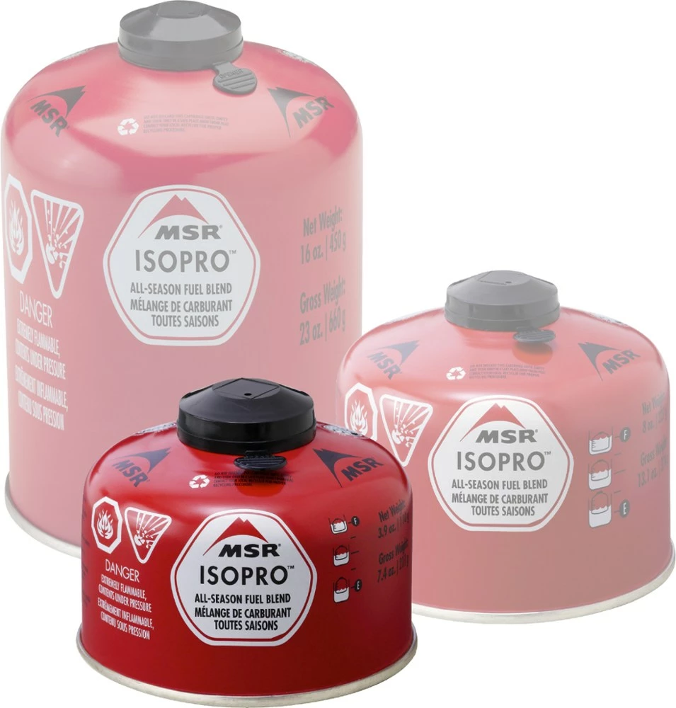 MSR IsoPro Fuel Canister - 3.9 oz. / 110g 4 MSR IsoPro Fuel Canister - 3.9 oz. / 110g - Image 2