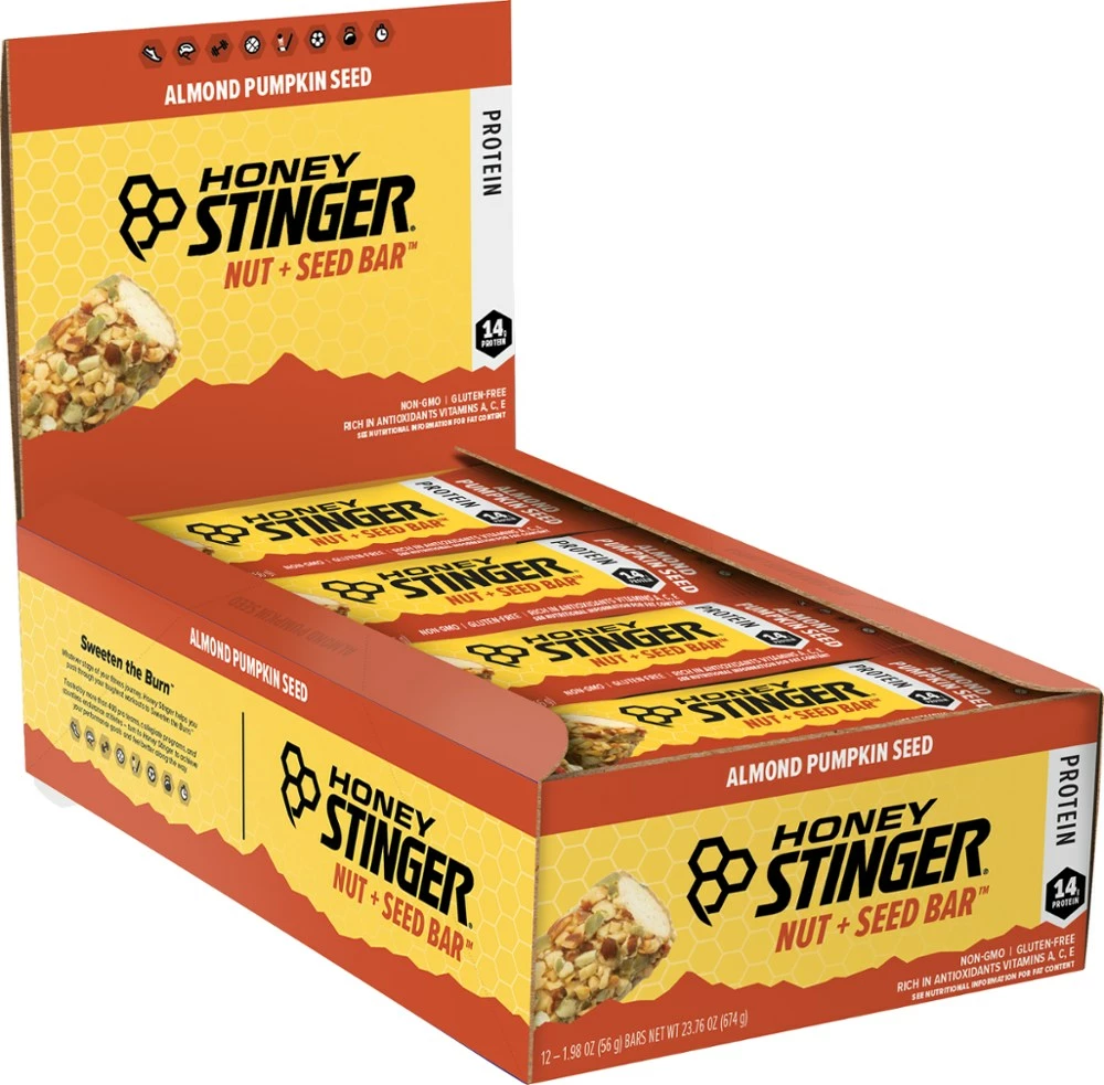 Honey Stinger Protein Nut + Seed Bar 4 Honey Stinger Protein Nut + Seed Bar - Image 2