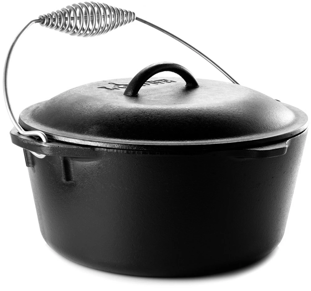 Lodge Cast Iron Dutch Oven - 5 Quart - None 3 Lodge Cast Iron Dutch Oven - 5 Quart - None