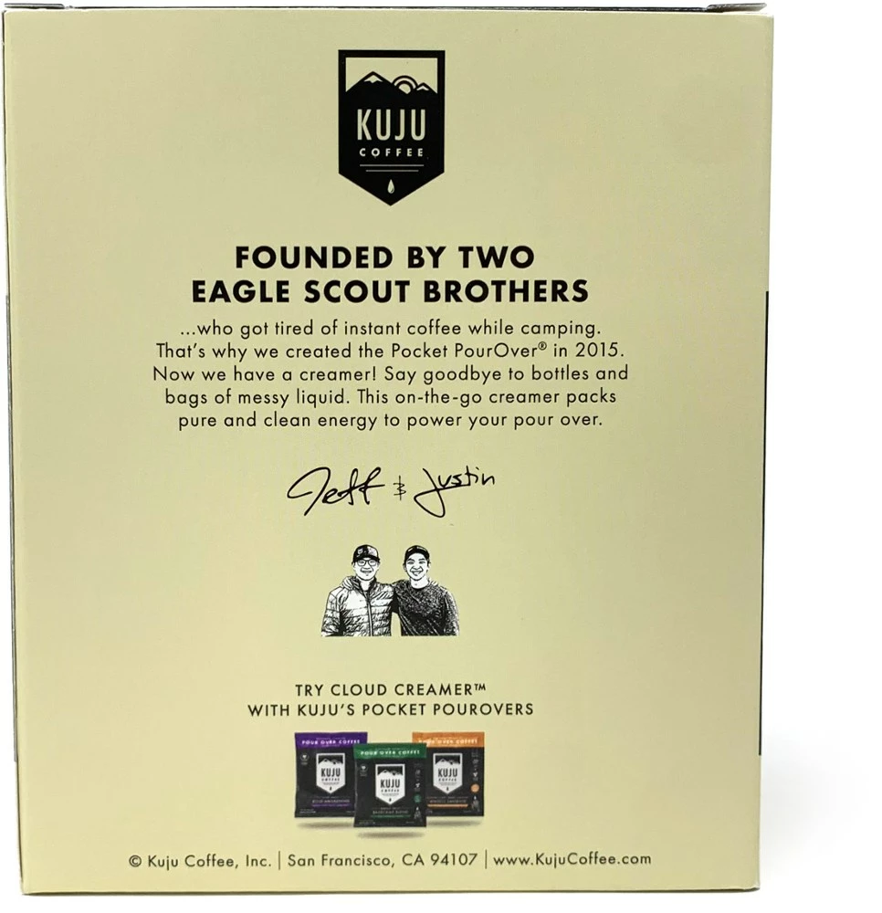 Kuju Coffee Cloud Creamer - Package of 8 - None 6 Kuju Coffee Cloud Creamer - Package of 8 - None - Image 4