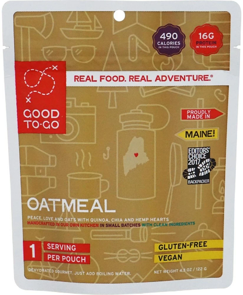 GOOD TO-GO Oatmeal - None 3 GOOD TO-GO Oatmeal - None