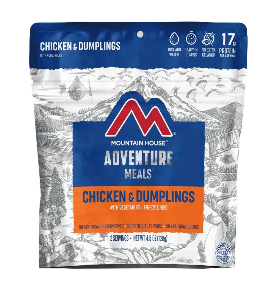 Mountain House Chicken and Dumplings - 2 Servings 3 Mountain House Chicken and Dumplings - 2 Servings