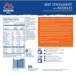 Mountain House Beef Stroganoff - 2 Servings 5 Mountain House Beef Stroganoff - 2 Servings -Cheap Hike Harbor Store ed5beb4f 1150 43c3 8287 6c896b44eb6f