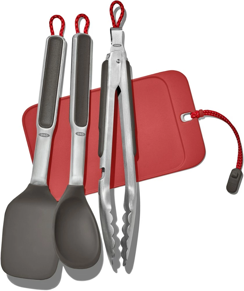 OXO Camp Cook Utensil Set with Tool Rest 3 OXO Camp Cook Utensil Set with Tool Rest