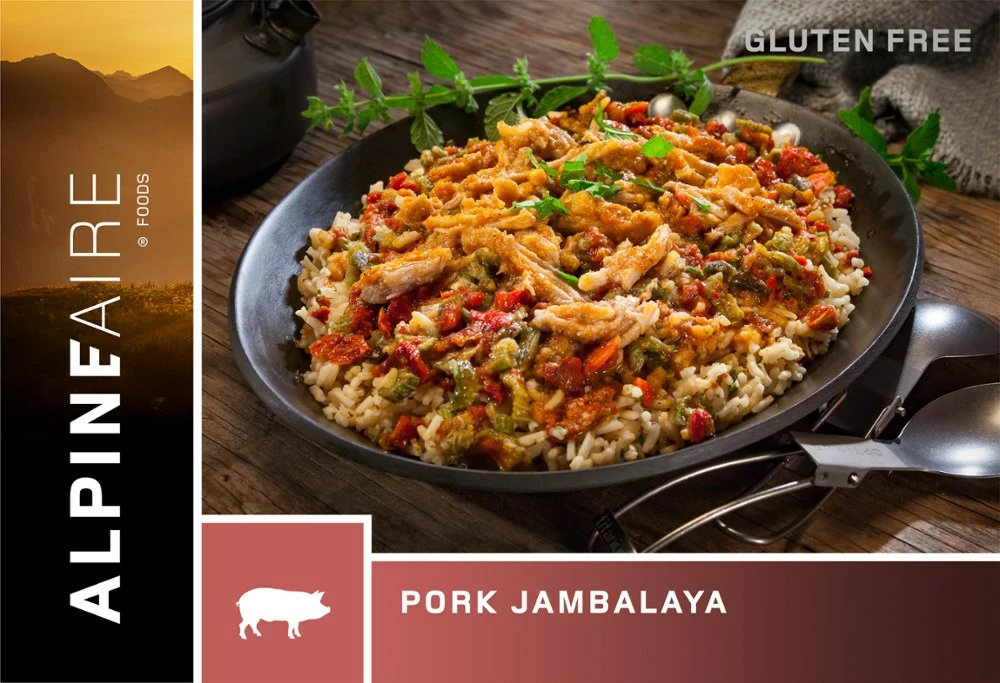 AlpineAire Foods Pork Jambalaya - 1 Serving - None 4 AlpineAire Foods Pork Jambalaya - 1 Serving - None - Image 2