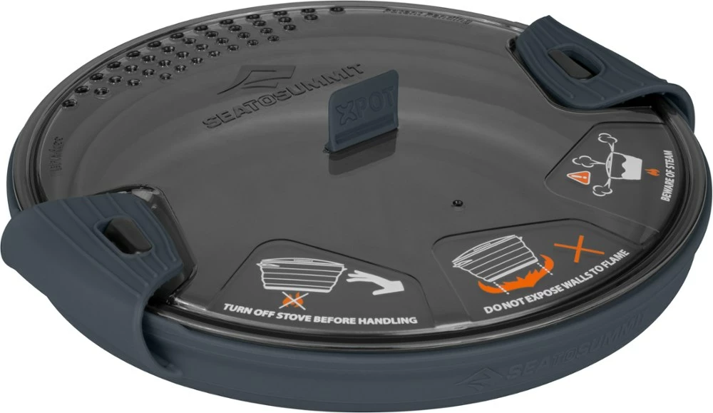 Sea to Summit X-Pot - 2.8 Liters - Charcoal Grey 7 Sea to Summit X-Pot - 2.8 Liters - Charcoal Grey - Image 5