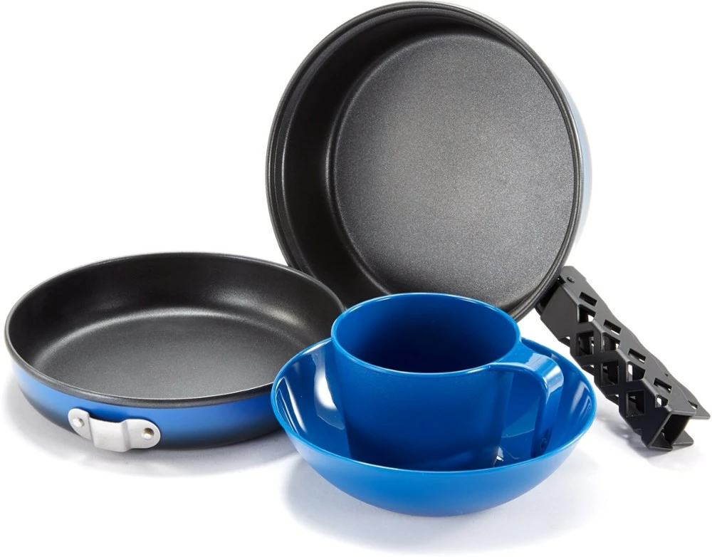 GSI Outdoors Bugaboo Mess Kit - Blue 3 GSI Outdoors Bugaboo Mess Kit - Blue